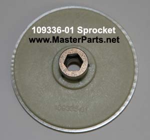 109336-01 Sprocket for Remington electric tillers